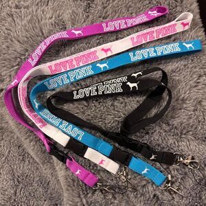 Victoria's Secret LOVE PINK Lanyards bundle y2k